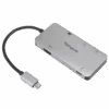 Targus USB-C Multi-Port Single Video Adapter And Card Reader With 100W PD Pass-Thru