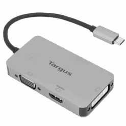 Targus USB-C Single Video Adapter With 4K HDMI/DVI/ VGA