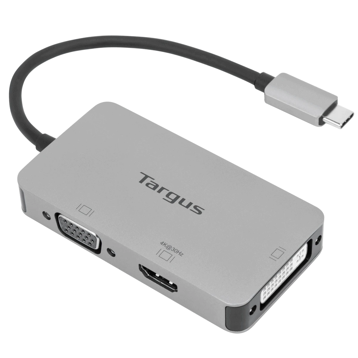 Targus USB-C Single Video Adapter With 4K HDMI/DVI/ VGA 1 Targus USB-C Single Video Adapter With 4K HDMI/DVI/ VGA