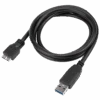 Targus 1M USB-A Male To Micro USB-B Male Cable