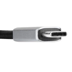 Targus 1M USB-C Male To USB-C Male 5Gbps Cable With USB-A Tether