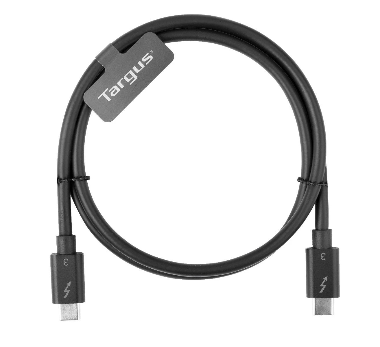 Targus 0.8M USB-C® Male To USB-C® Male Thunderbolt™ 3 40Gbps Cable 2 Targus 0.8M USB-C® Male To USB-C® Male Thunderbolt™ 3 40Gbps Cable - Image 2