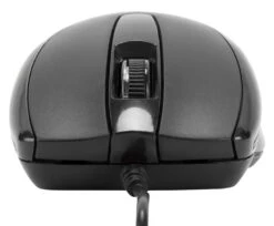 Targus Full-Size Optical Antimicrobial Wired Mouse 15 Targus Full-Size Optical Antimicrobial Wired Mouse -Targus Outlet Store AMU81AMGL AKM622AMUS FRONT