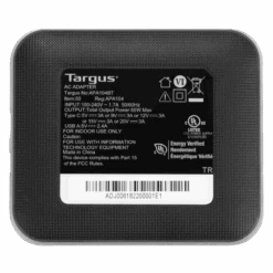 Targus 65W USB-C/USB-A Charger -Targus Outlet Store APA104BT BOTTOM 634536