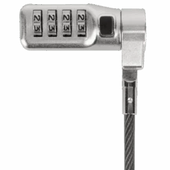 Targus DEFCON™ 3-in-1 Universal Resettable Combo Cable Lock -Targus Outlet Store ASP86RGL LOCK1 489100