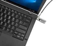 Targus DEFCON™ 3-in-1 Universal Resettable Combo Cable Lock -Targus Outlet Store ASP86RGL USE 781012