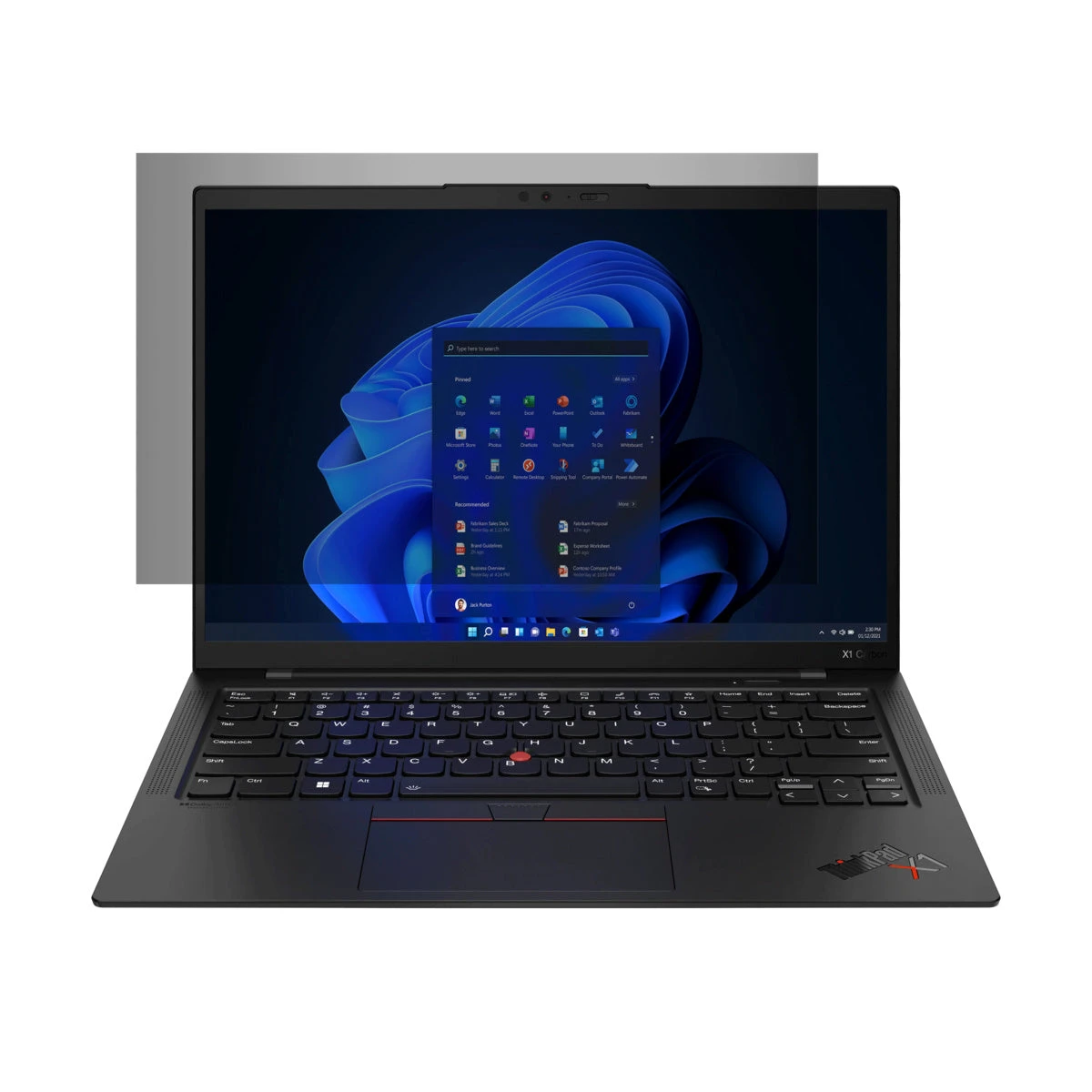 Targus 4Vu™ Privacy Screen For 14” Lenovo® X1 Carbon Gen 10 And Dell® Latitude® 7440 1 Targus 4Vu™ Privacy Screen For 14” Lenovo® X1 Carbon Gen 10 And Dell® Latitude® 7440
