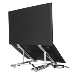 Targus Portable Laptop Stand + USB-A Hub -Targus Outlet Store AWU100205GL 50 USE2
