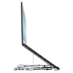 Targus Portable Laptop Stand + USB-A Hub -Targus Outlet Store AWU100205GL 50 USE3