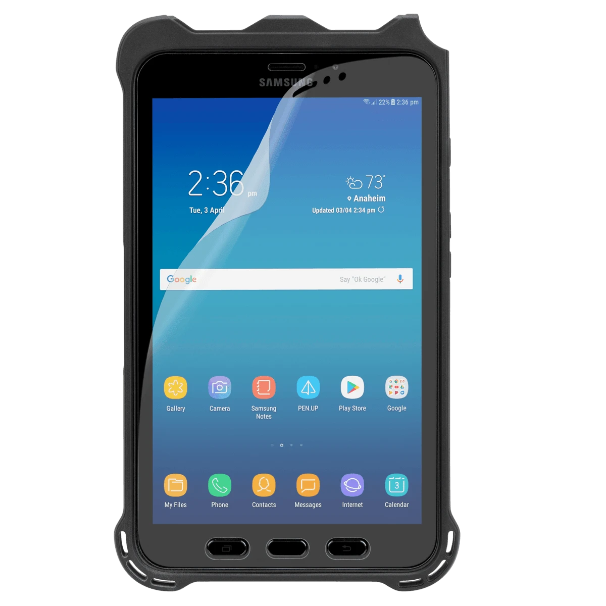 Targus Scratch-Resistant Screen Protector For Samsung Galaxy Tab® Active2 1 Targus Scratch-Resistant Screen Protector For Samsung Galaxy Tab® Active2