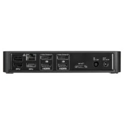 Targus USB-C Universal DV4K Docking Station With 100W Power Delivery -Targus Outlet Store DOCK182USZ BACK