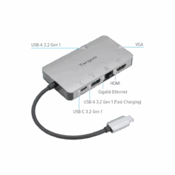 Targus USB-C DP Alt Mode Single Video 4K HDMI/VGA Docking Station With 100W PD Pass-Thru -Targus Outlet Store DOCK419USZ port image 787796