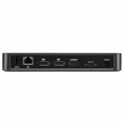 Targus USB-C Multi-Function DisplayPort Alt. Mode Triple Video Docking Station With 85W Power -Targus Outlet Store DOCK430USZ BACK 114402