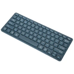 Targus Compact Multi-Device Bluetooth® Antimicrobial Keyboard (Blue) -Targus Outlet Store PKB86202US MAIN2