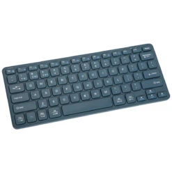 Targus Compact Multi-Device Bluetooth® Antimicrobial Keyboard (Blue) -Targus Outlet Store PKB86202US PACKAGING