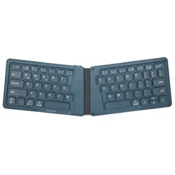 Targus Ergonomic Foldable Bluetooth® Antimicrobial Keyboard (Blue)