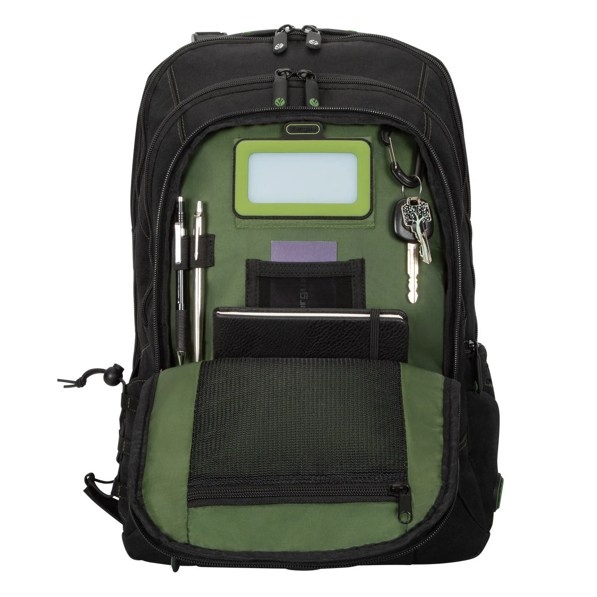 Targus 15.6" Spruce™ EcoSmart® Checkpoint Friendly Backpack 2 Targus 15.6" Spruce™ EcoSmart® Checkpoint Friendly Backpack - Image 2