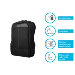Targus 17" Classic Backpack -Targus Outlet Store TBB944GL Composite