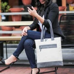 Targus 15-inch Newport® North-South Tote (Tan) -Targus Outlet Store TBO00206GL LIFESTYLE