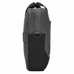 Targus 15.6" Cypress Briefcase With EcoSmart® (Light Gray) -Targus Outlet Store TBT92602GL SIDE1 25512636 9a60 4309 b62a 94438fe61535