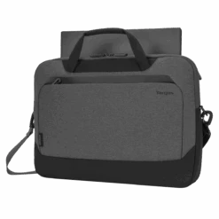 Targus 15.6" Cypress Briefcase With EcoSmart® (Light Gray) -Targus Outlet Store TBT92602GL USE