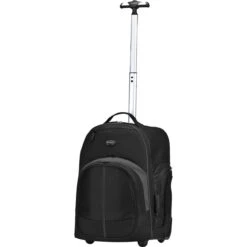 Targus 16" Compact Rolling Backpack -Targus Outlet Store TSB750US 50 DET EXT HANDLE