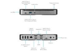 Targus® USB-C® Hybrid/Universal 4K Quad Docking Station With 100W PD And Fingerprint ID -Targus Outlet Store dock720 ports